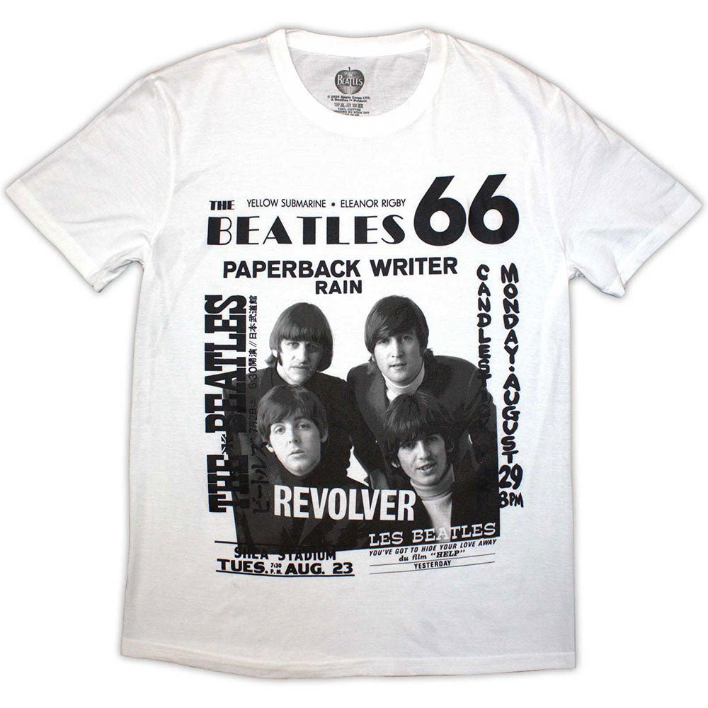 THE BEATLES ビートルズ (結成 65周年 ) - 1966 / Tシャツ / メンズ - PGS